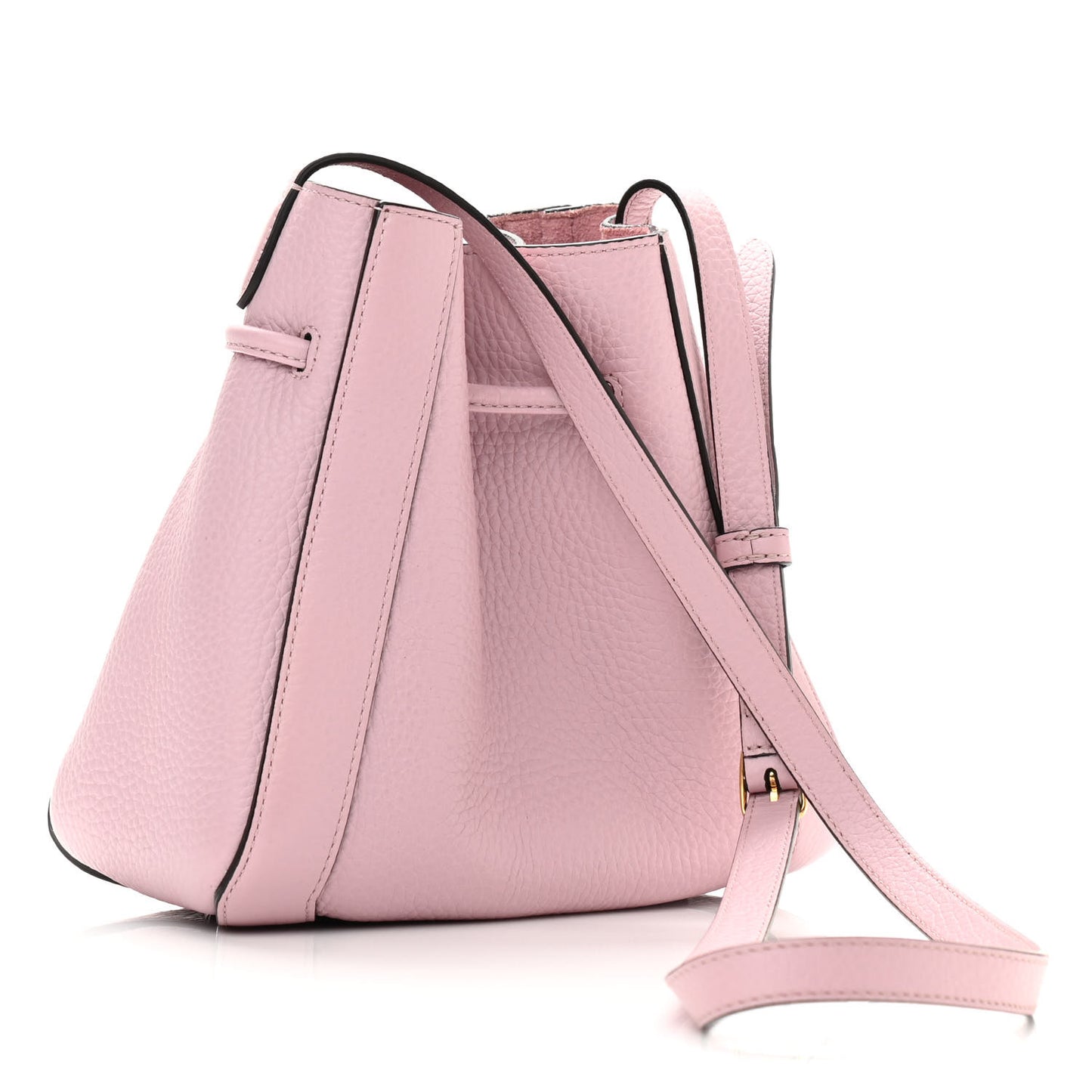 Heavy Grain Calfskin Mini Millie Powder Pink