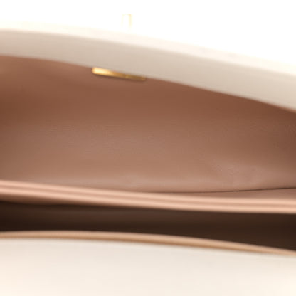 Chanel Caviar Quilted Mini Coco Handle Flap White 5 of 12