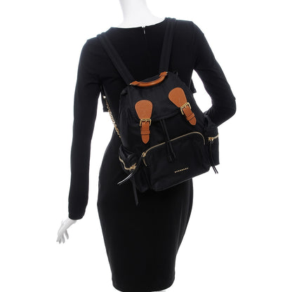 Burberry Nylon Medium Rucksack Backpack Black 2 of 8