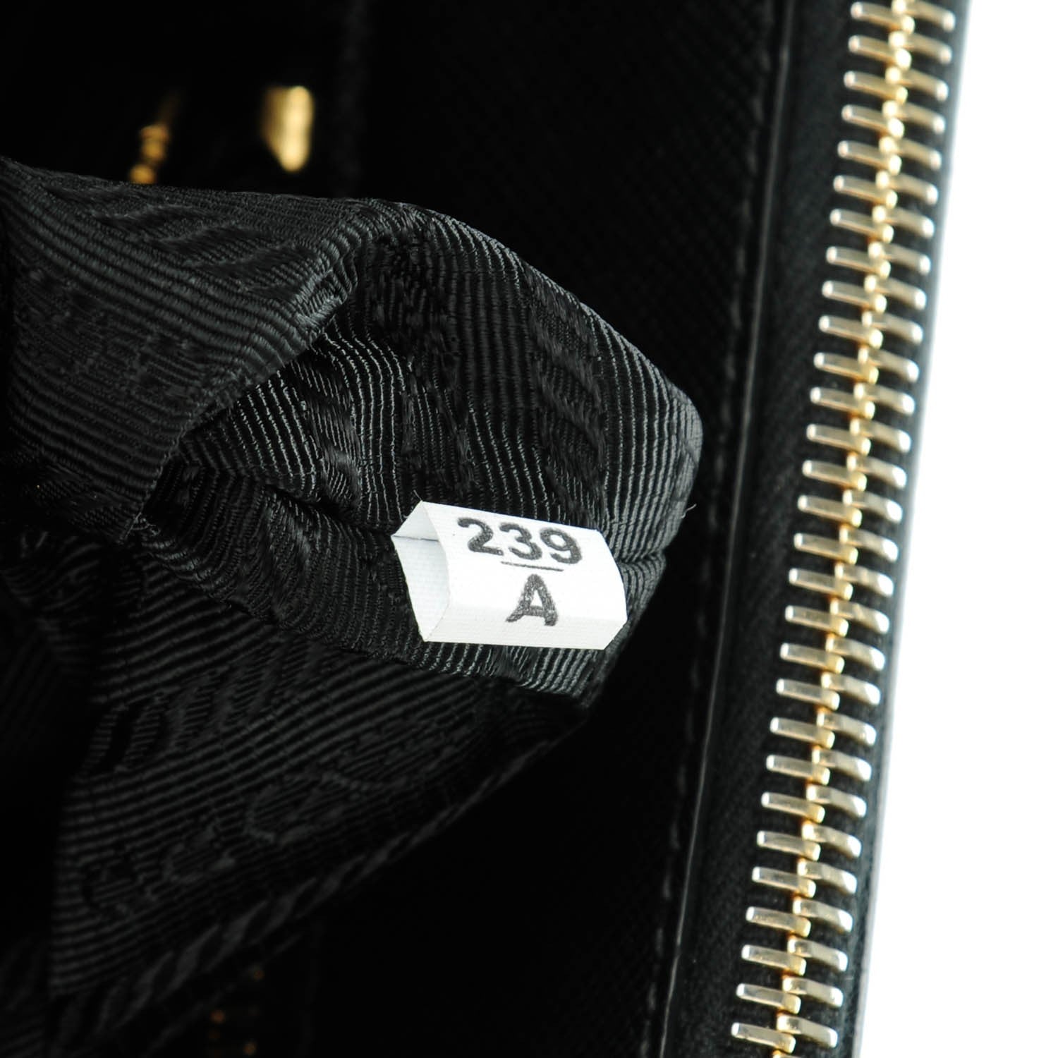 Prada Saffiano Small Galleria Double Zip Tote Black 7 of 7