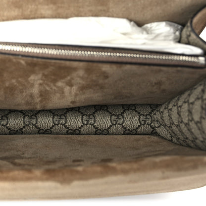 Gucci GG Supreme Monogram Medium Dionysus Shoulder Bag Taupe 4 of 9