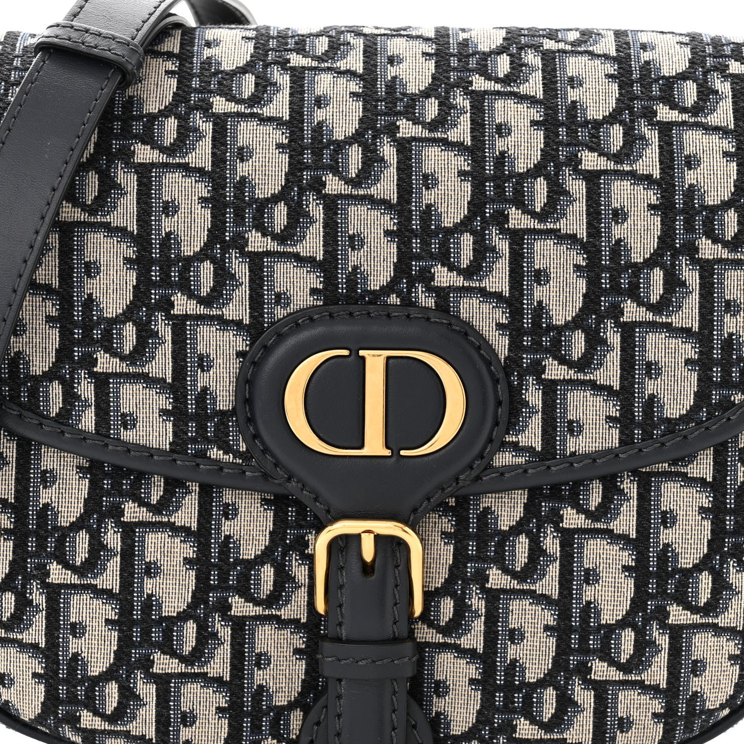 Christian Dior Oblique Medium Bobby Flap Blue 7 of 10