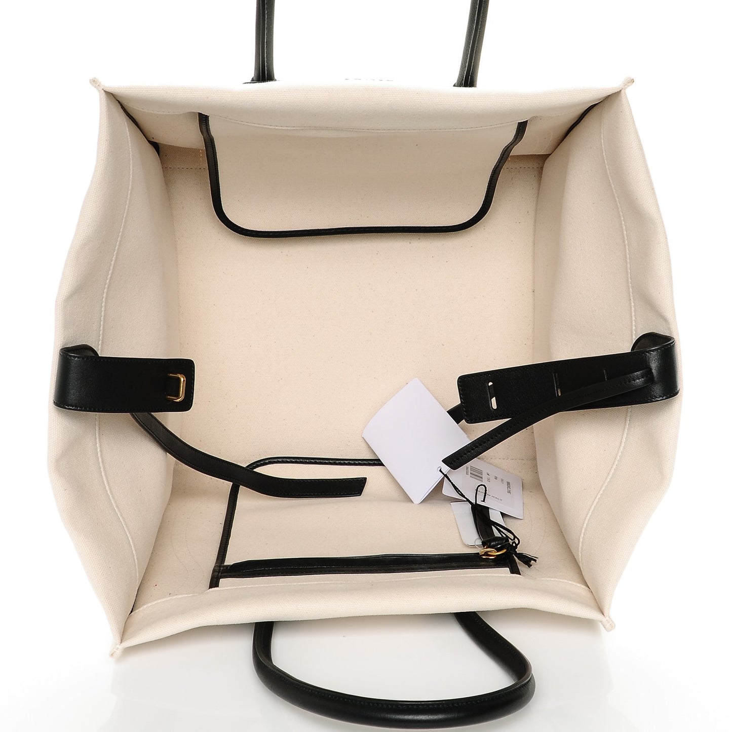 Cotton Canvas Medium Phantom Luggage White