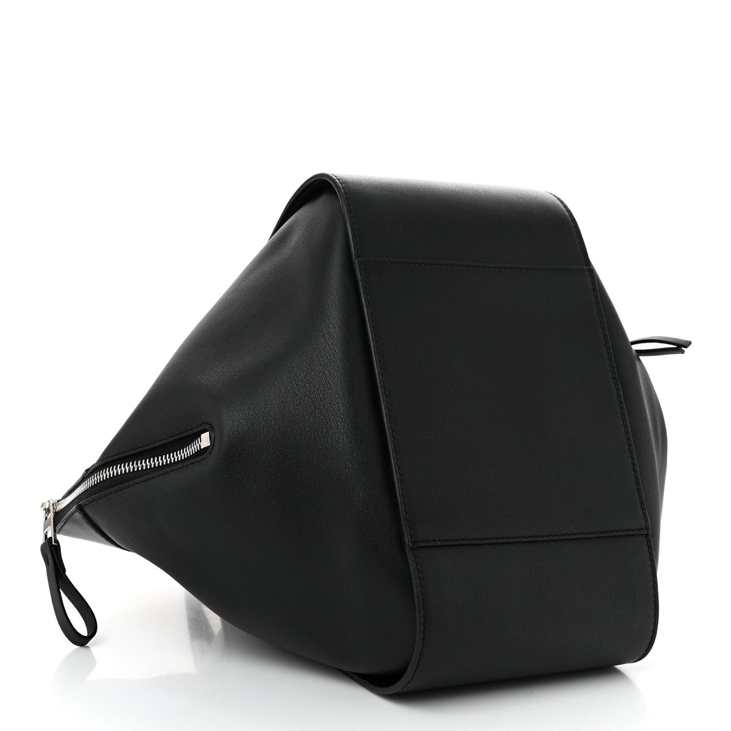 Calfskin Small Hammock Shoulder Bag Black