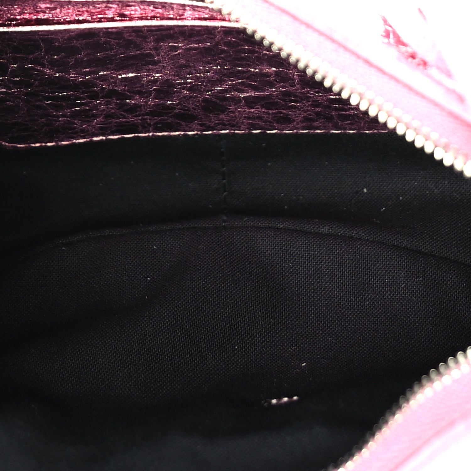 Balenciaga Metallic Agneau Arena Crystal Le Cagole Mini Purse With Chain Met Pink 4 of 8