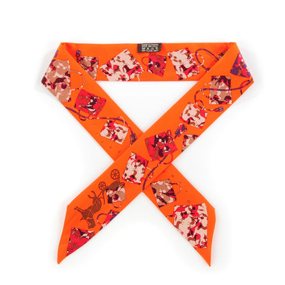 Hermes Silk Twilly 1 of 6