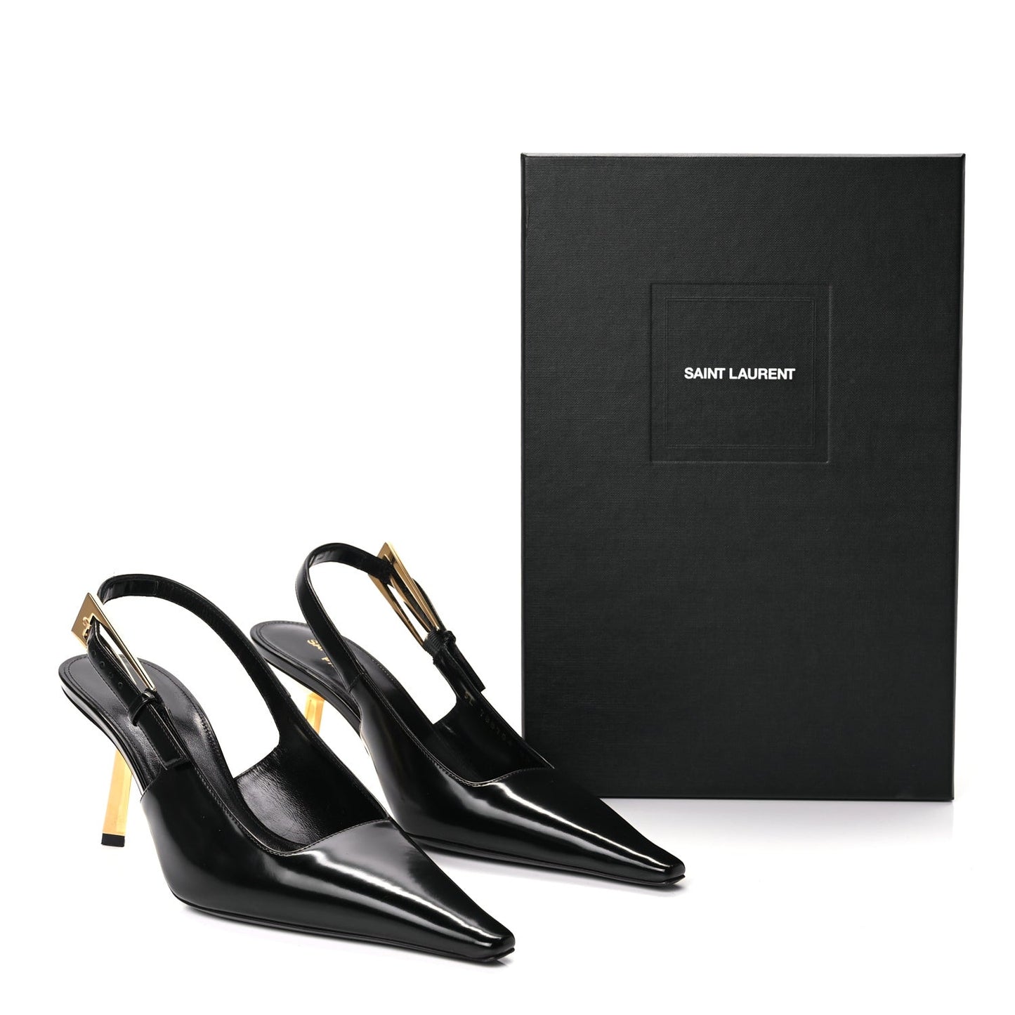 Vitello Marilyn Lee 75 Slingback Pumps 36 Black