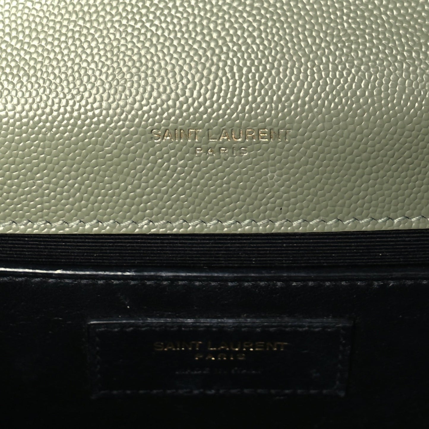 Grain De Poudre Small Monogram Kate Satchel  Green