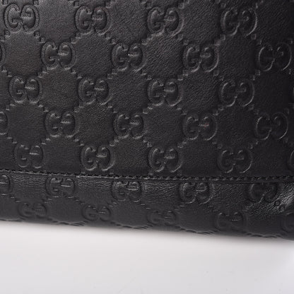 Gucci Guccissima Medium Emily Shoulder Bag Black 13 of 13