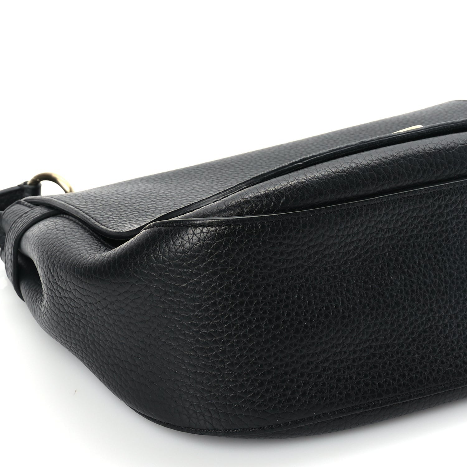 Mulberry Small Classic Grain Calfskin Amberley Satchel Black 7 of 8