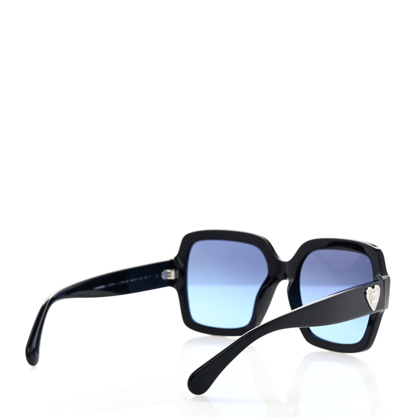 Acetate Square Heart Sunglasses 5479-A Blue