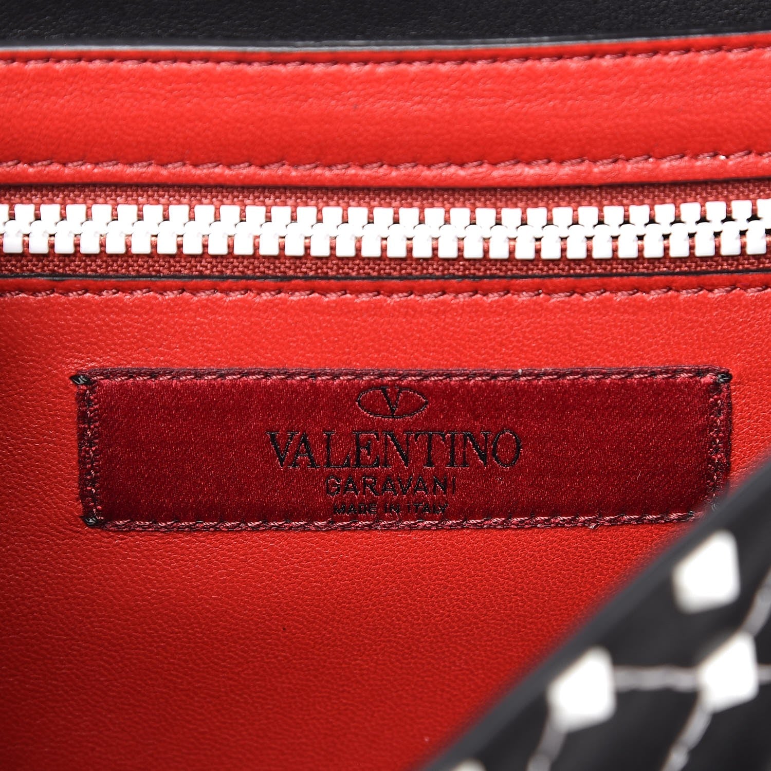 Valentino Garavani Lambskin Large Free Rockstud Spike Shoulder Bag Black 6 of 8