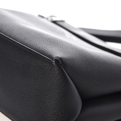 Louis Vuitton Soft Calfskin My Lockme Top Handle Vanille Black 13 of 13