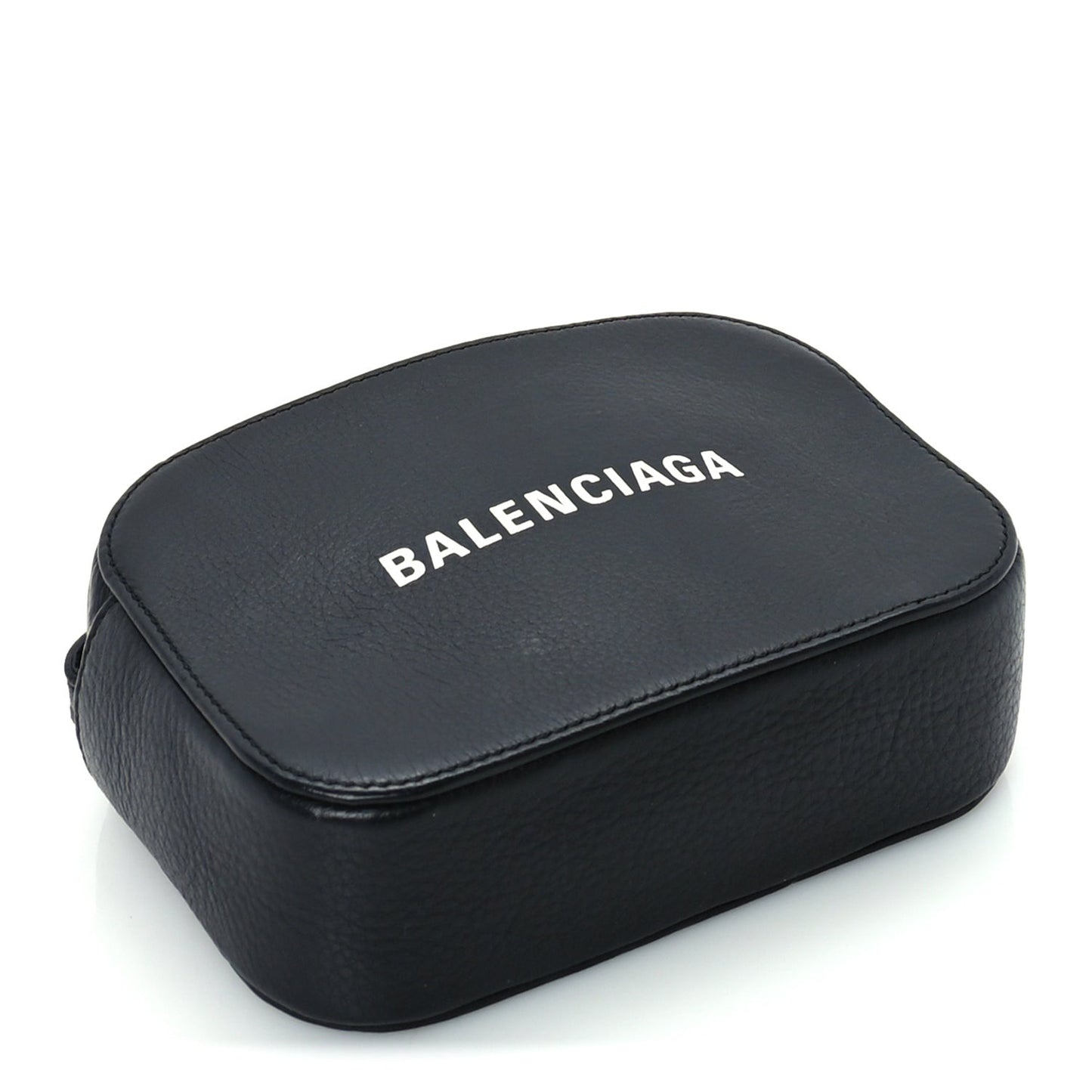 Calfskin Logo XS Everyday Camera Bag Black