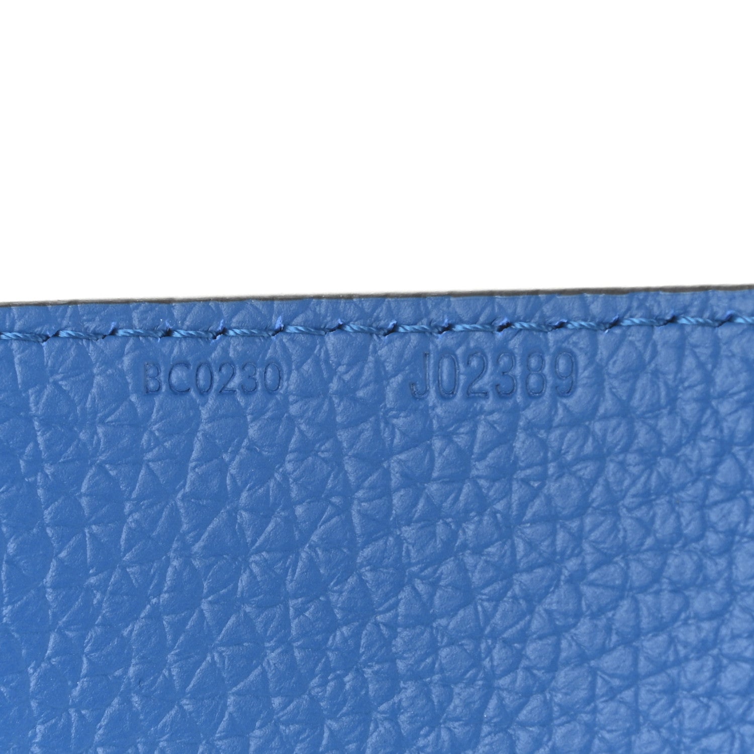 Louis Vuitton Taurillon Bandouliere Shoulder Strap Blue 5 of 6