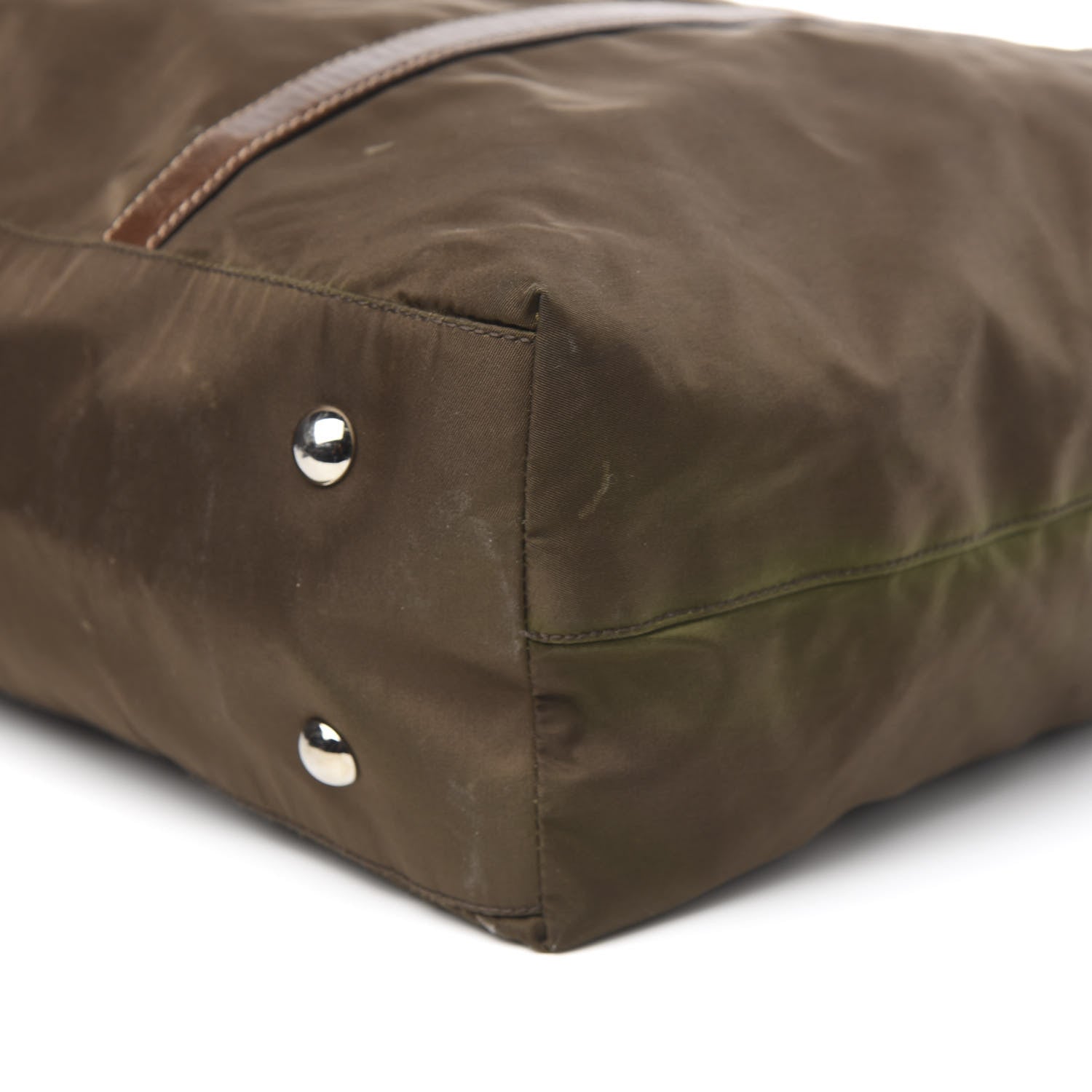 Prada Tessuto Nylon Viaggio Travel Bag Bruciato 10 of 12