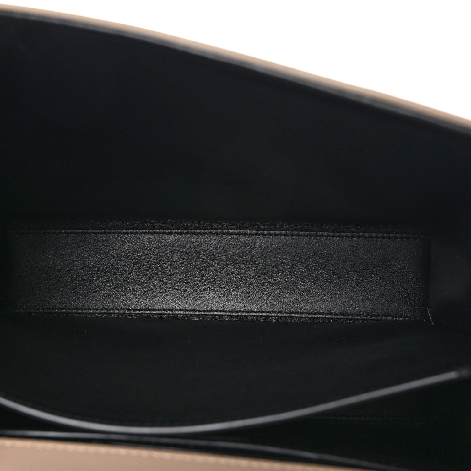 Saint Laurent Grain de Poudre Medium Classic Monogram Cassandra Top Handle Dark Beige 5 of 7