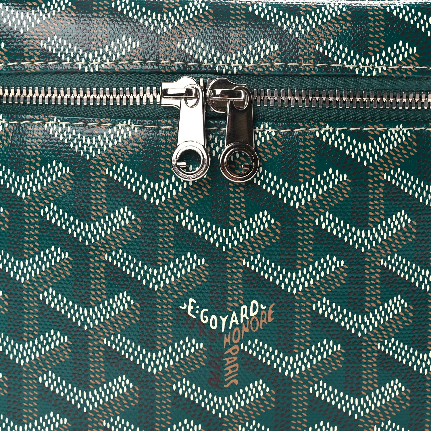 Goyard ine Muse Vanity Case Green 7 of 9