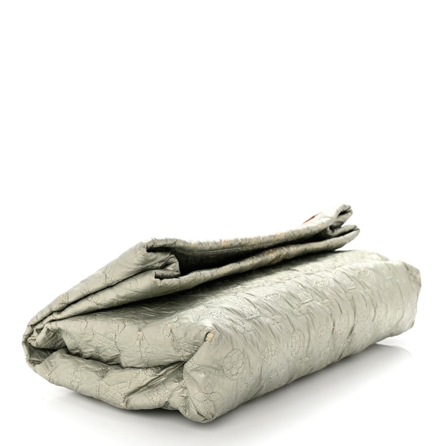 Jacquard Quilted Monogram Limelight Clutch GM Perle