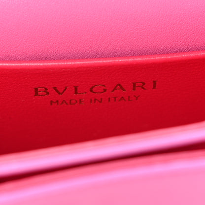 Bulgari Calfskin Serpenti Forever Micro Bag Pink 5 of 5
