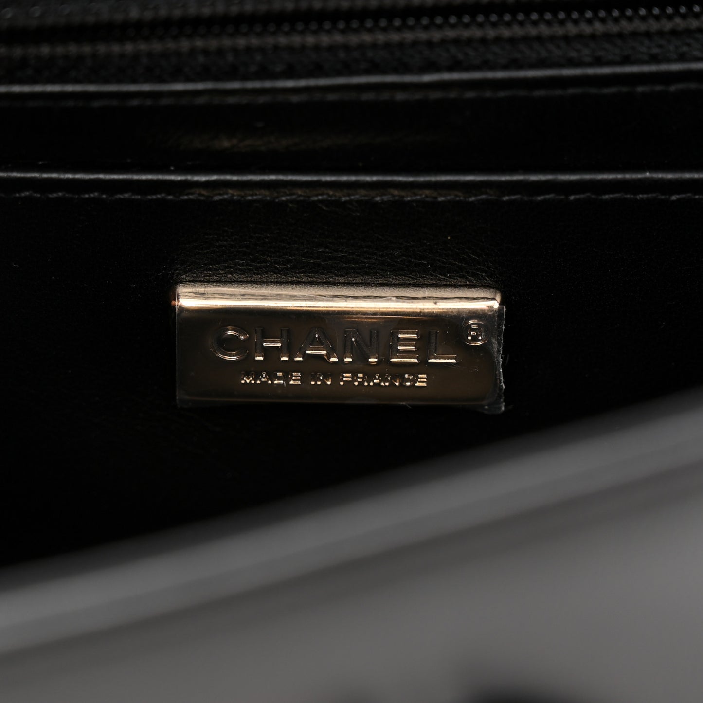 Lambskin Crystal Mini Rectangular Flap Black Multicolor