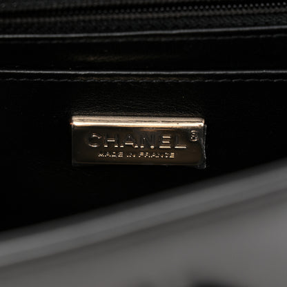 Chanel Lambskin Crystal Mini Rectangular Flap Black Multicolor 6 of 11