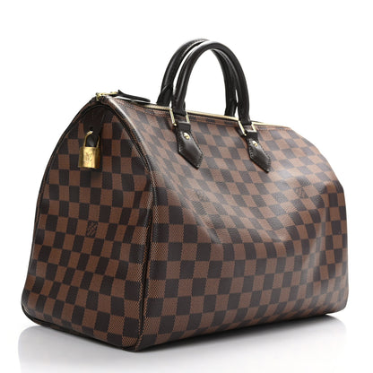 Louis Vuitton Damier Ebene Speedy 35 3 of 11