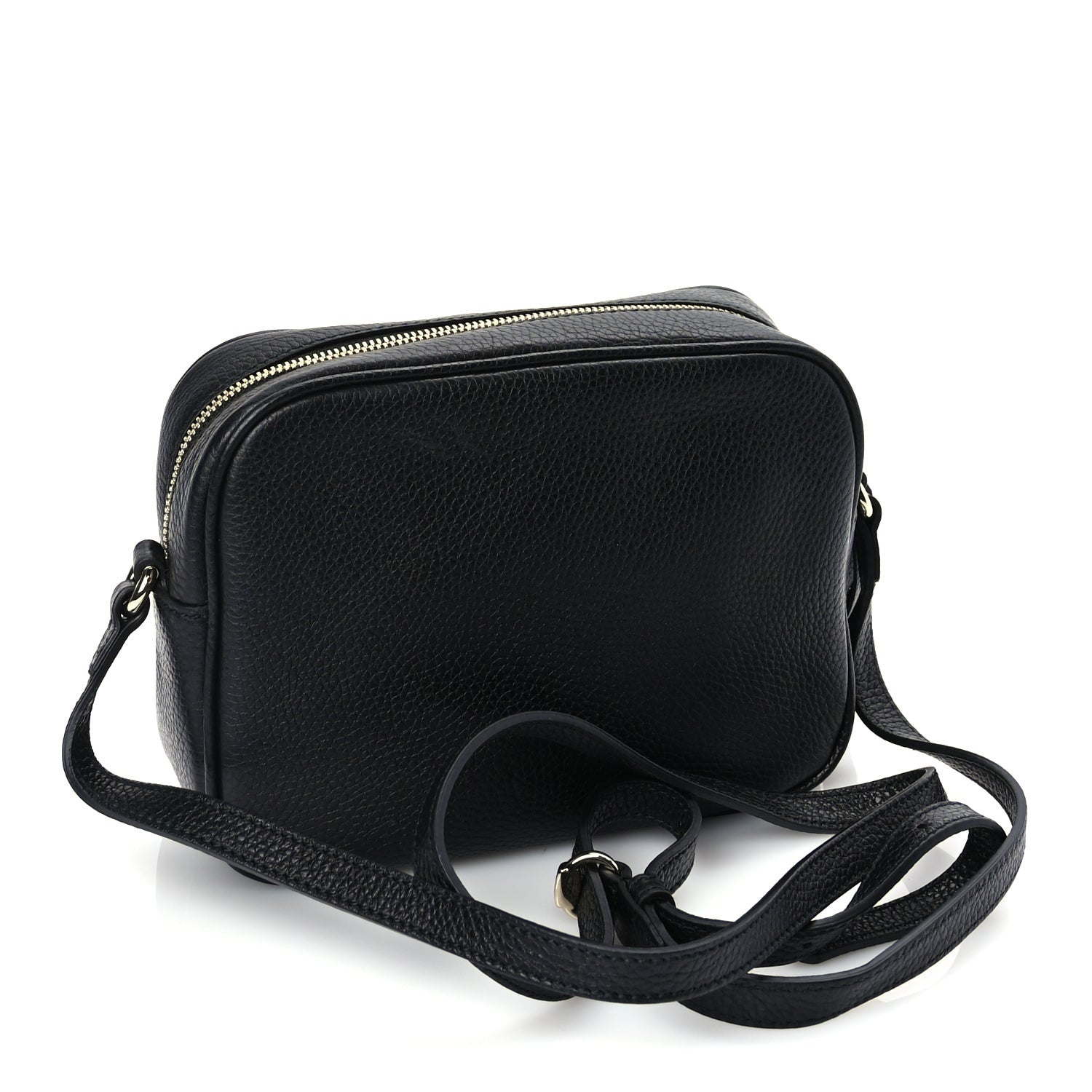 Gucci Pebbled Calfskin Small Soho Disco Bag Black 2 of 8