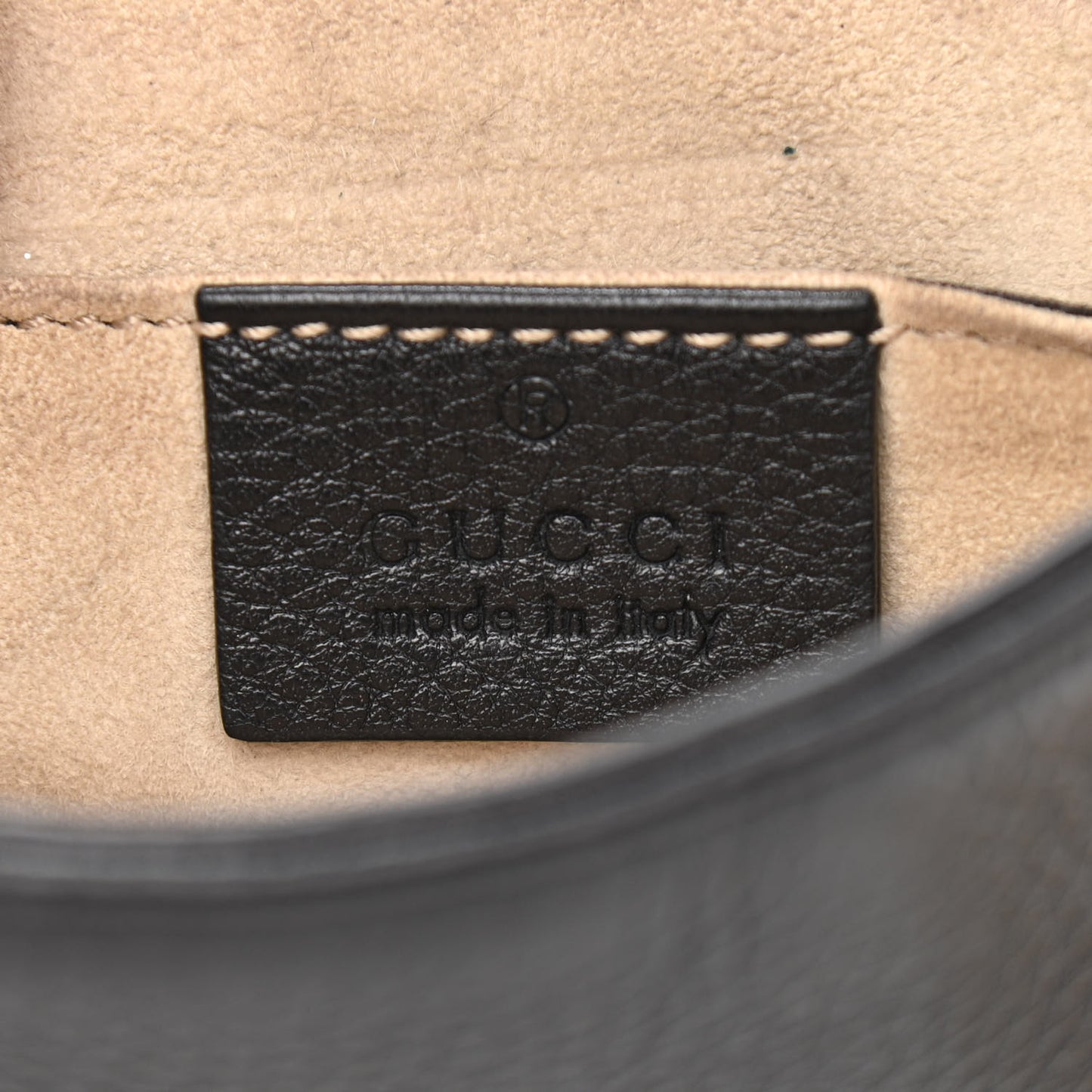 Pebbled Calfskin Small 1973 Chain Shoulder Bag Black