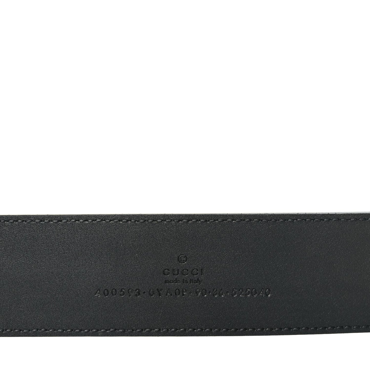 Calfskin Double G 40mm Belt 90 36 Black