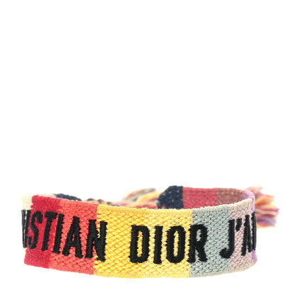 Christian Dior Woven Cotton J'Adior Friendship Bracelet Multicolor 1 of 3