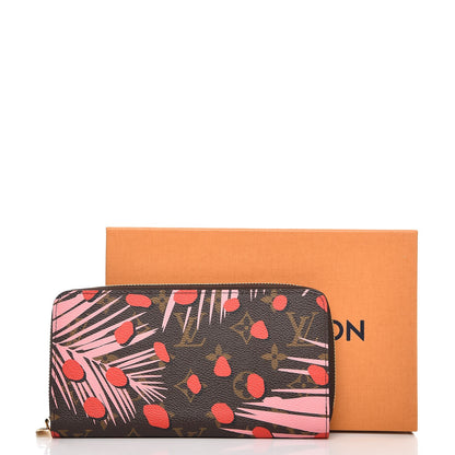 Louis Vuitton Monogram Jungle Dots Zippy Wallet Sugar Pink Poppy 8 of 8