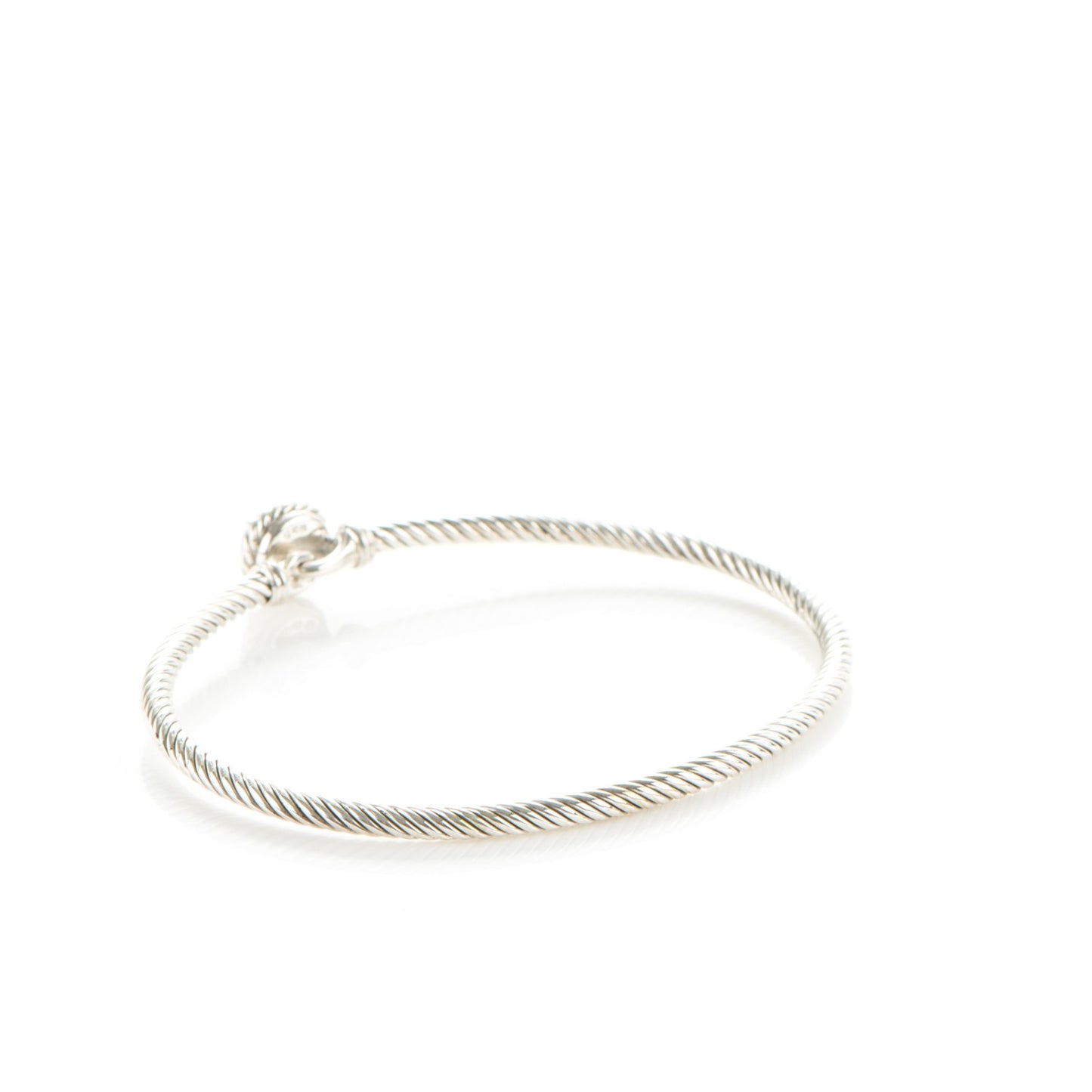 Sterling Silver Amethyst 3mm Chatelaine Bracelet