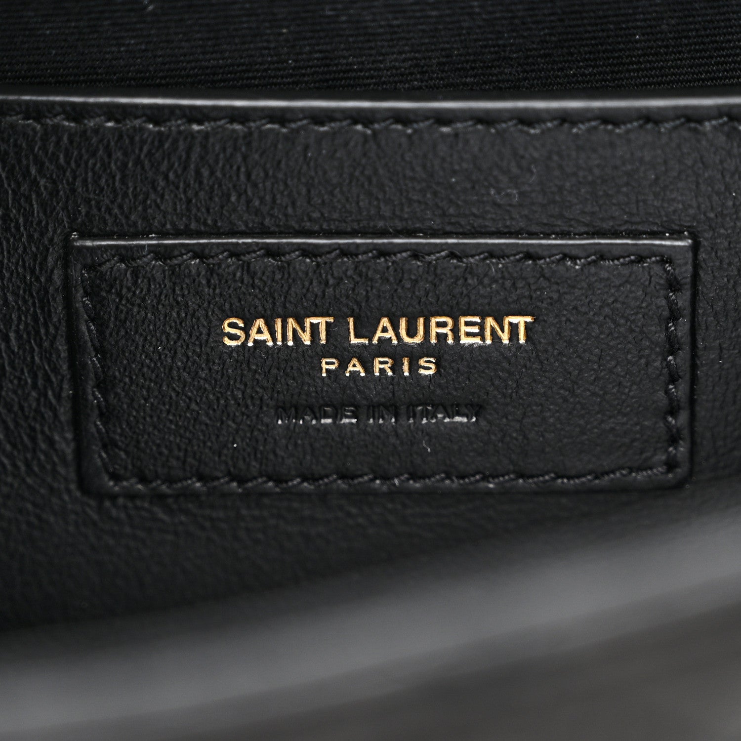 Saint Laurent Grain De Poudre Textured Mixed Matelasse Triquilt Small Monogram Satchel Black 6 of 11