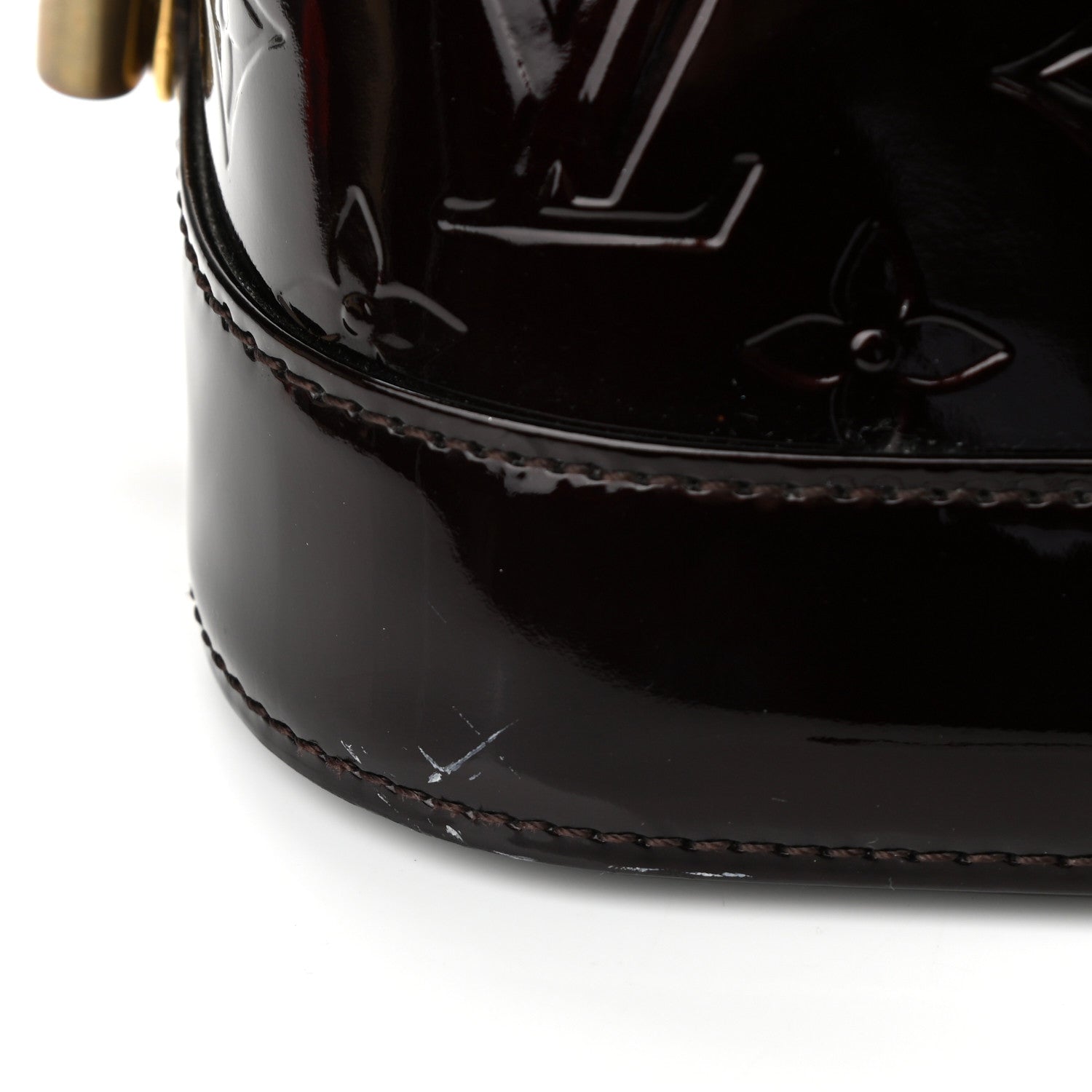 Louis Vuitton Vernis Alma GM Amarante 13 of 13