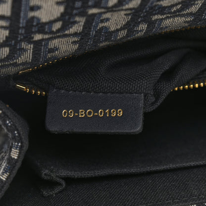 Christian Dior Oblique 30 Montaigne Flap Bag Blue 7 of 10