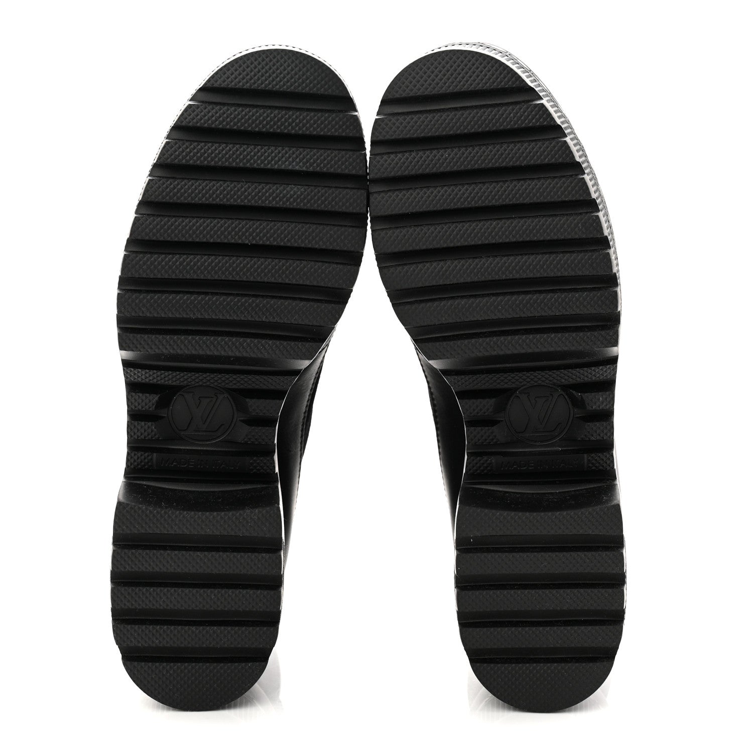 Louis Vuitton Canvas Laureate Platform Desert Boots 37.5 Black 6 of 9