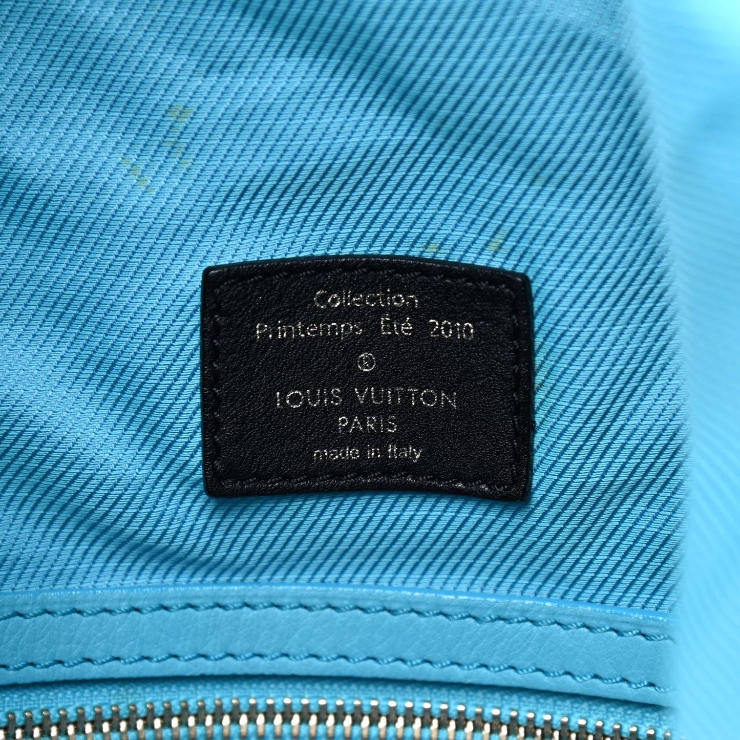 Fabric Jacquard Monogram Cheche Gypsy GM Blue