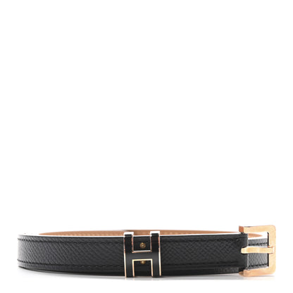 Hermes Epsom 15mm Pop H Belt 85 34 Black 1 of 7