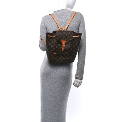 Louis Vuitton Monogram Montsouris NM Backpack 2 of 7