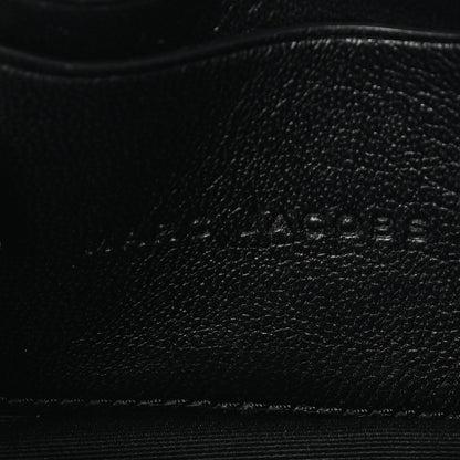 Marc Jacobs Calfskin The Monogram J Marc Shoulder Bag Black White 5 of 7