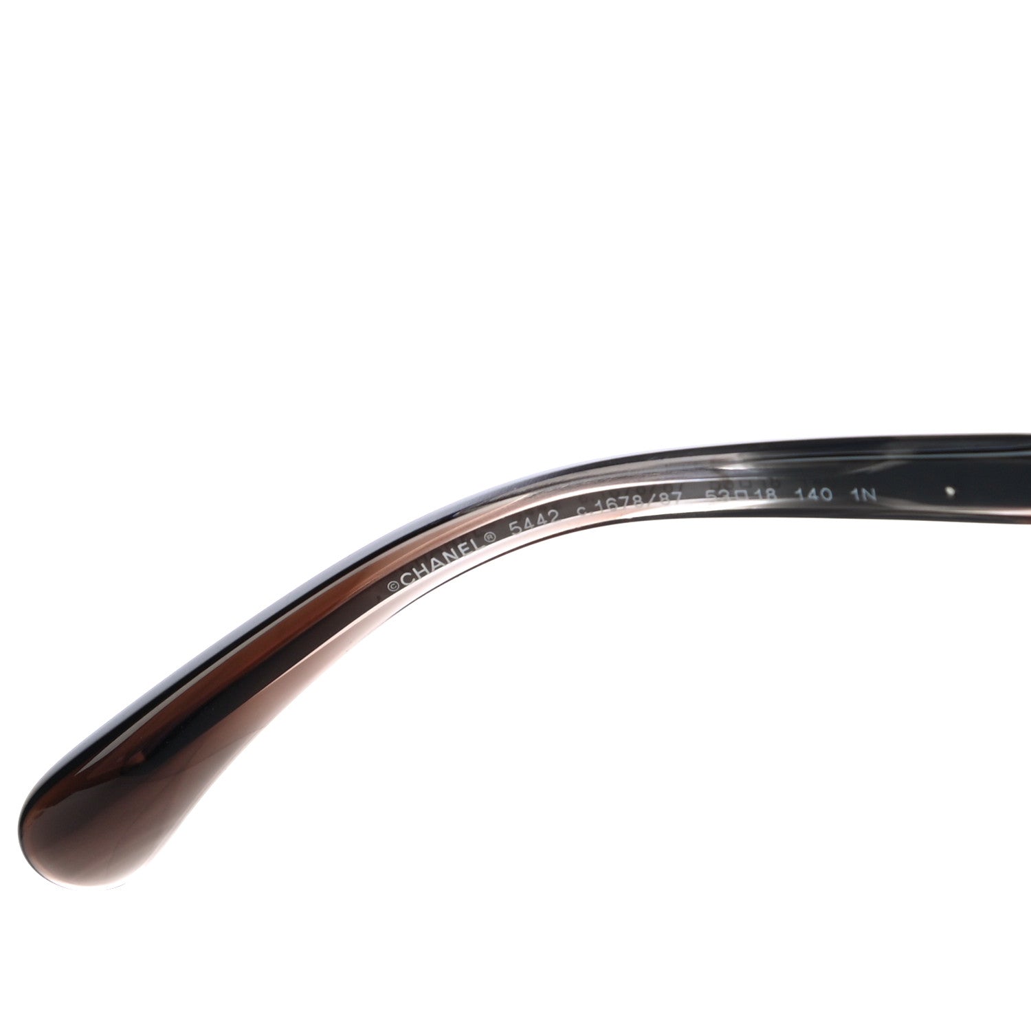 Chanel Acetate Metal Rectangle Sunglasses 5442 Tortoise 6 of 8