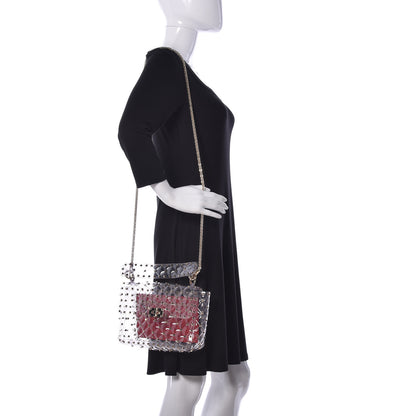 Valentino Garavani PVC Medium Rockstud Spike Shoulder Bag 2 of 9