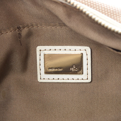 Fendi Canvas Knot Hobo Beige 7 of 17