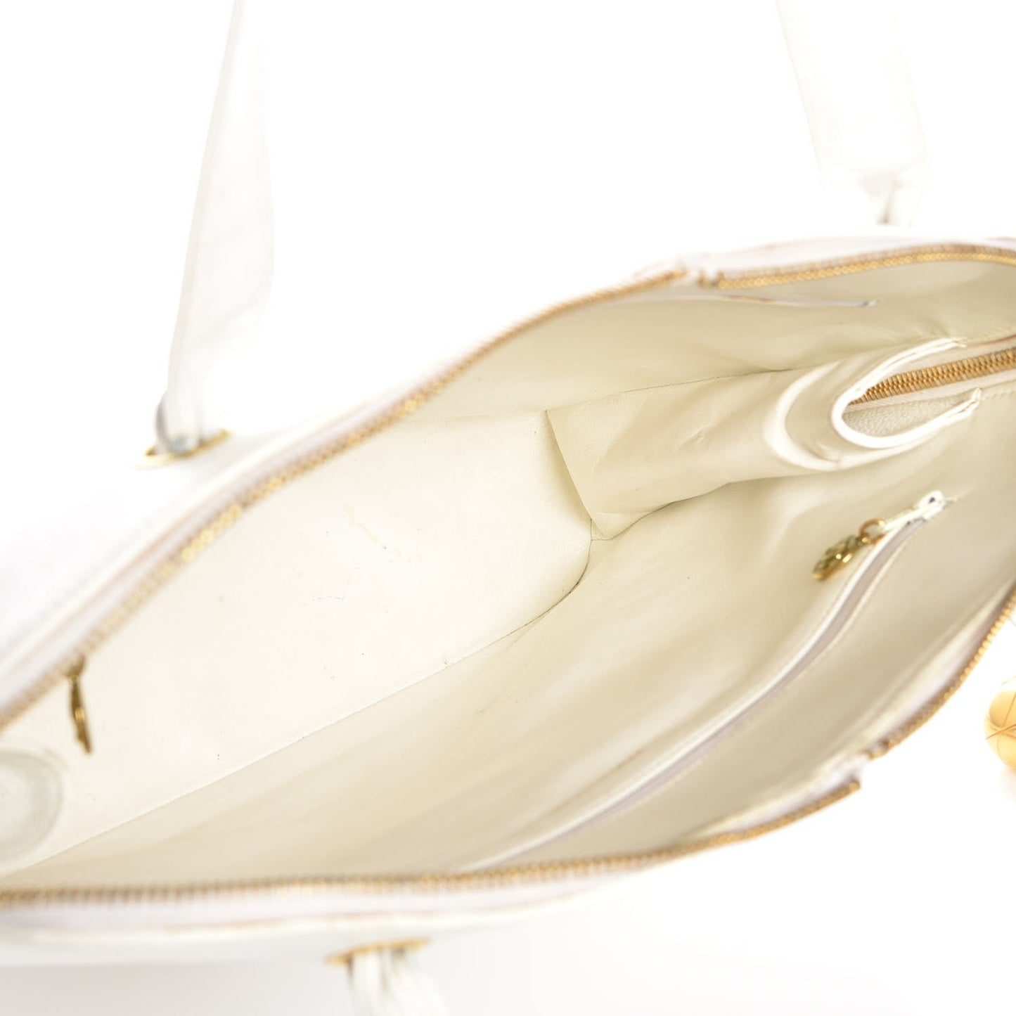 Caviar CC Tote White