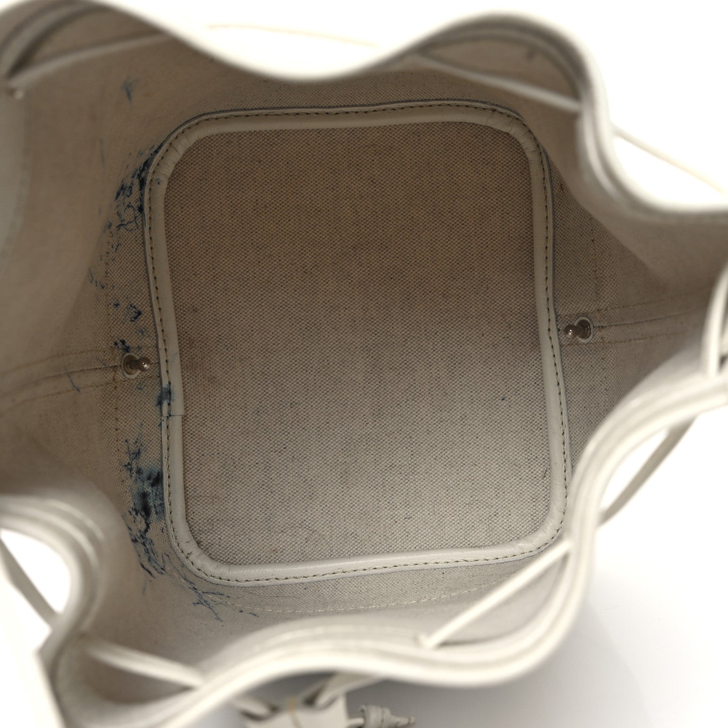 Goyard Goyardine Petit Flot Bucket Bag PM White 5 of 10