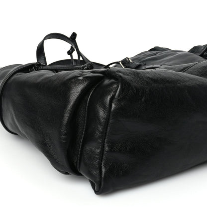 Gucci Piuma Lux Energy Monochrome Double G Drawstring Tote Black 8 of 9