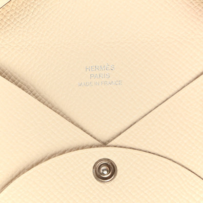 Hermes Epsom Calvi Card Case Nata 6 of 8