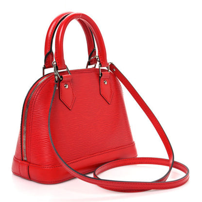 Louis Vuitton Epi Alma BB Carmine 3 of 7
