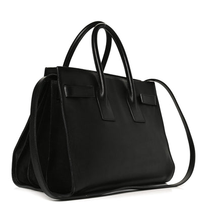 Saint Laurent Calfskin Small Sac De Jour Black 3 of 13